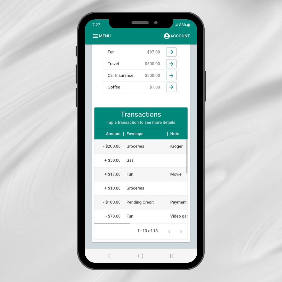 Transaction tracking
